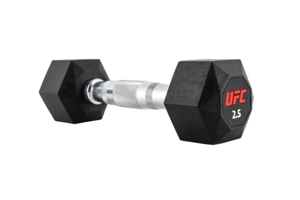 UFC Octagon Dumbbell - 2.5 Kilograms (Black)